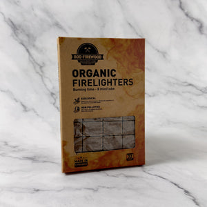 32 - Piece Organic Firelighter Brown - Meats & Cuts