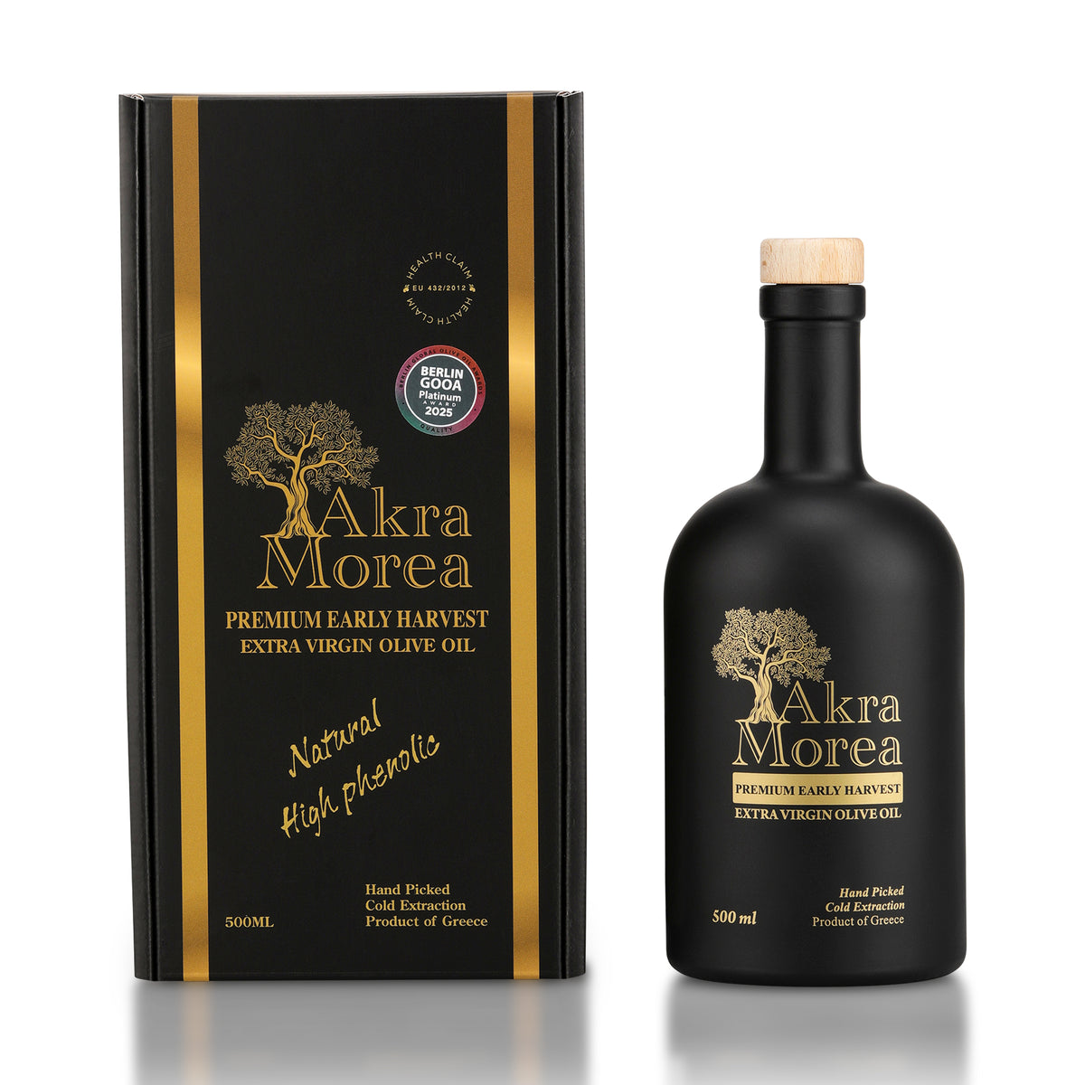 Akra Morea Premium Early Harvest Extra Virgin Olive Oil 500ml Meats and Cuts