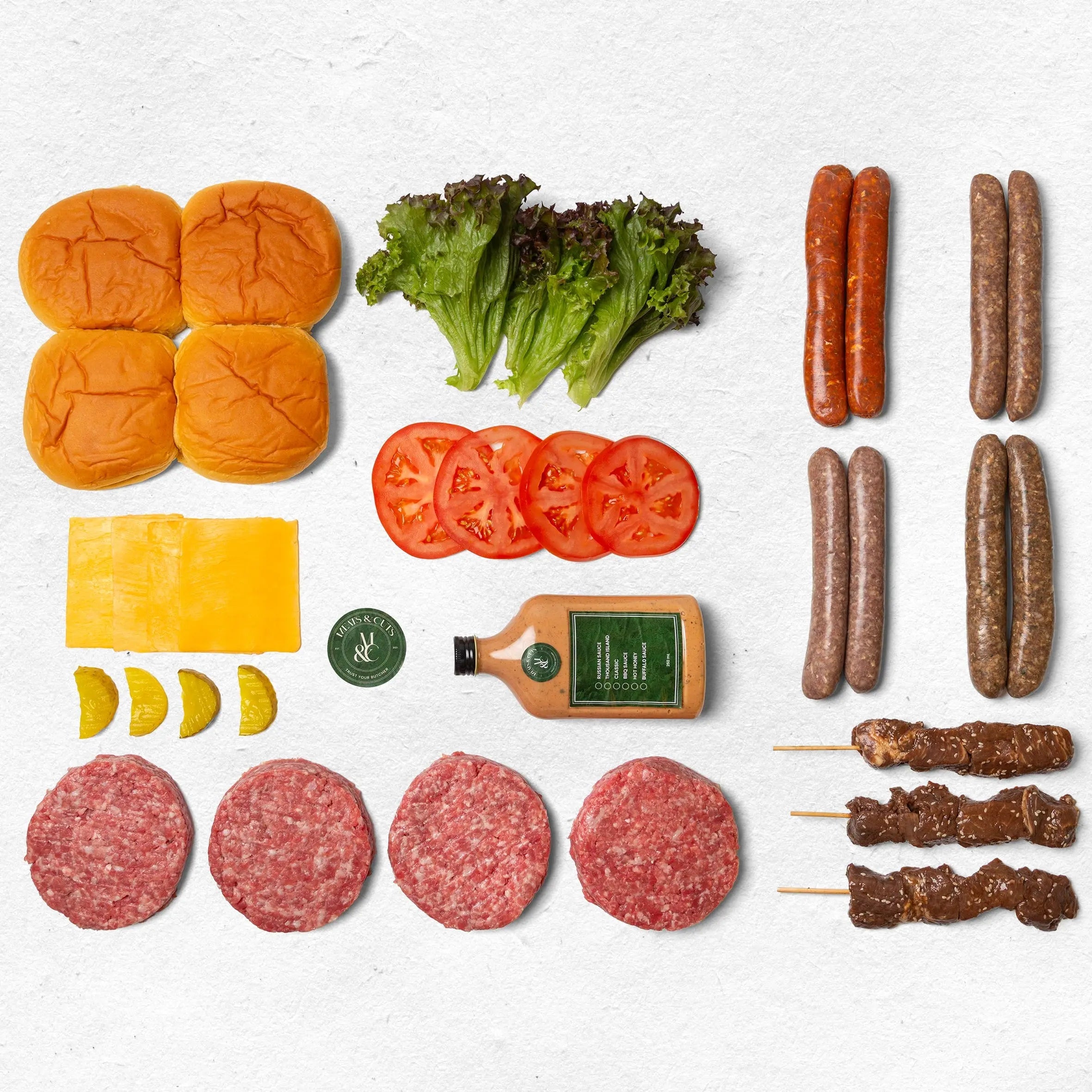 Bundle boxes in quantities Meats & Cuts