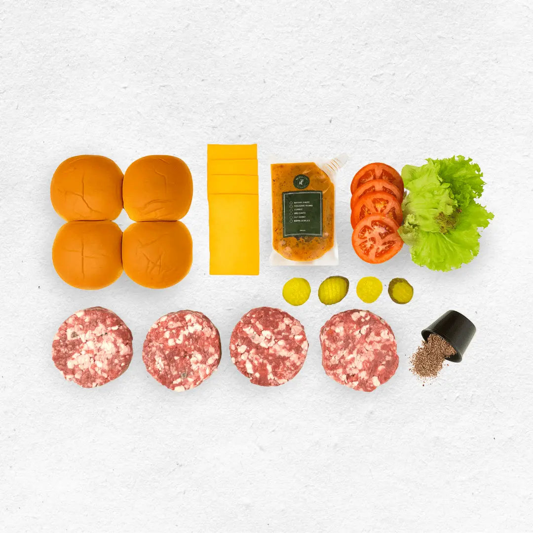A5 Wagyu Burger Box - Meats & Cuts