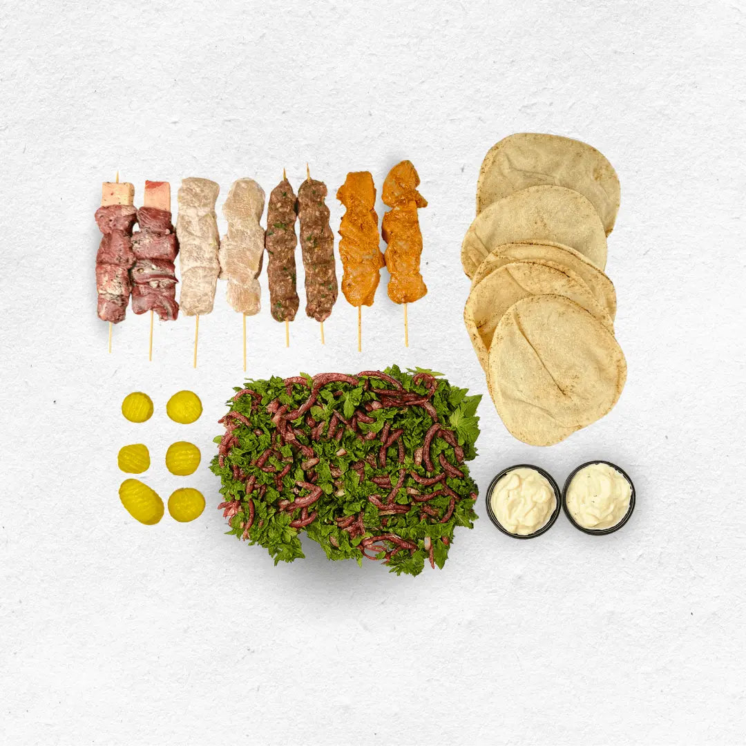 Oriental BBQ Box - Meats & Cuts