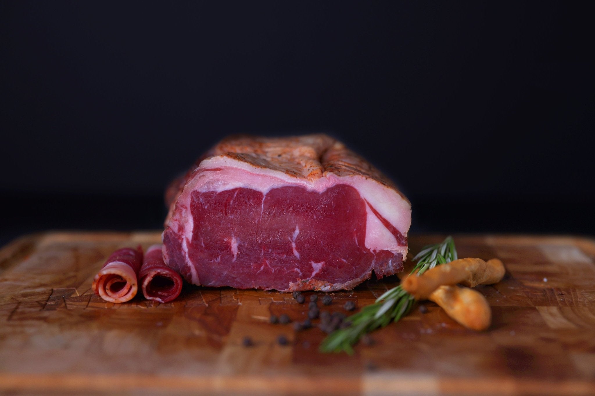 Handcrafted Beef Lonzino Delicate Cold Cut Meats & Cuts